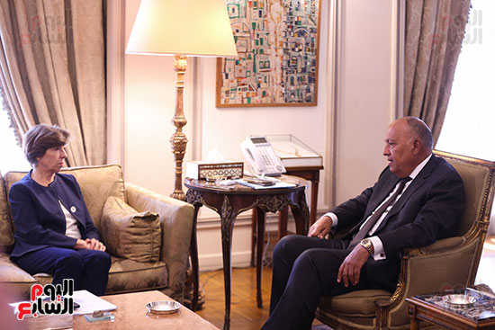 مؤتمر وزيرة خارجية فرنسا (6)