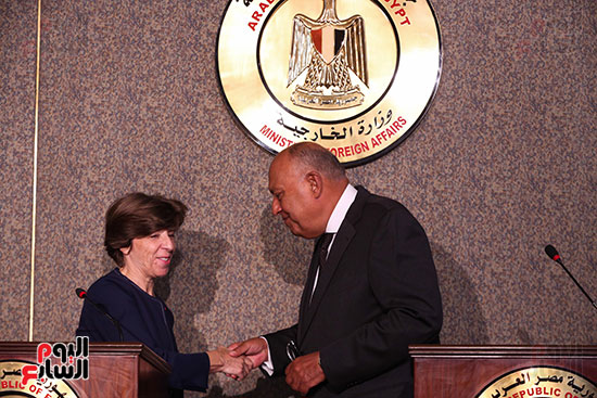 مؤتمر وزيرة خارجية فرنسا (29)