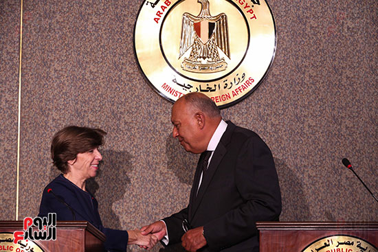 مؤتمر وزيرة خارجية فرنسا (28)