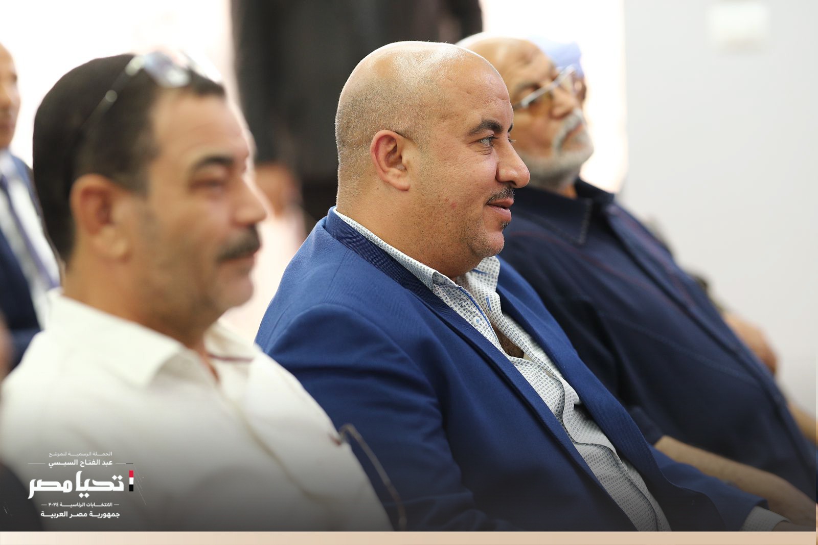 الحملة الرسمية للمرشح عبد الفتاح السيسي تستقبل وفدًا من النقابة العامة لعمال النقل البري (19)