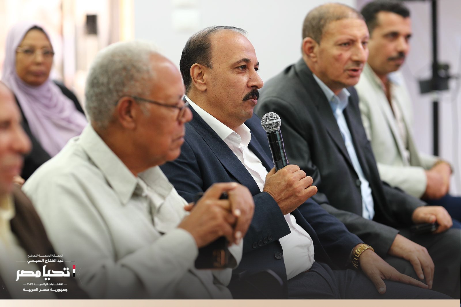 الرسمية للمرشح عبد الفتاح السيسي تستقبل وفد نقابة العاملين بالزراعة والري والصيد واستصلاح الأراضي (11)