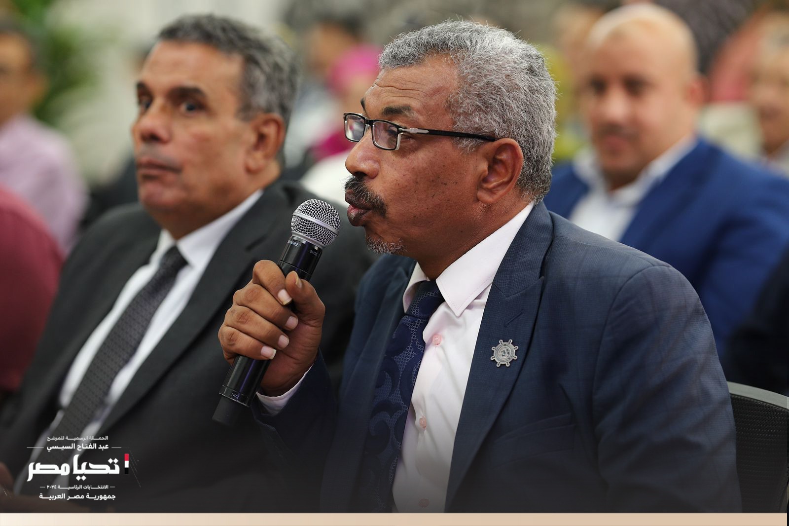 الحملة الرسمية للمرشح عبد الفتاح السيسي تستقبل وفدًا من النقابة العامة لعمال النقل البري (12)