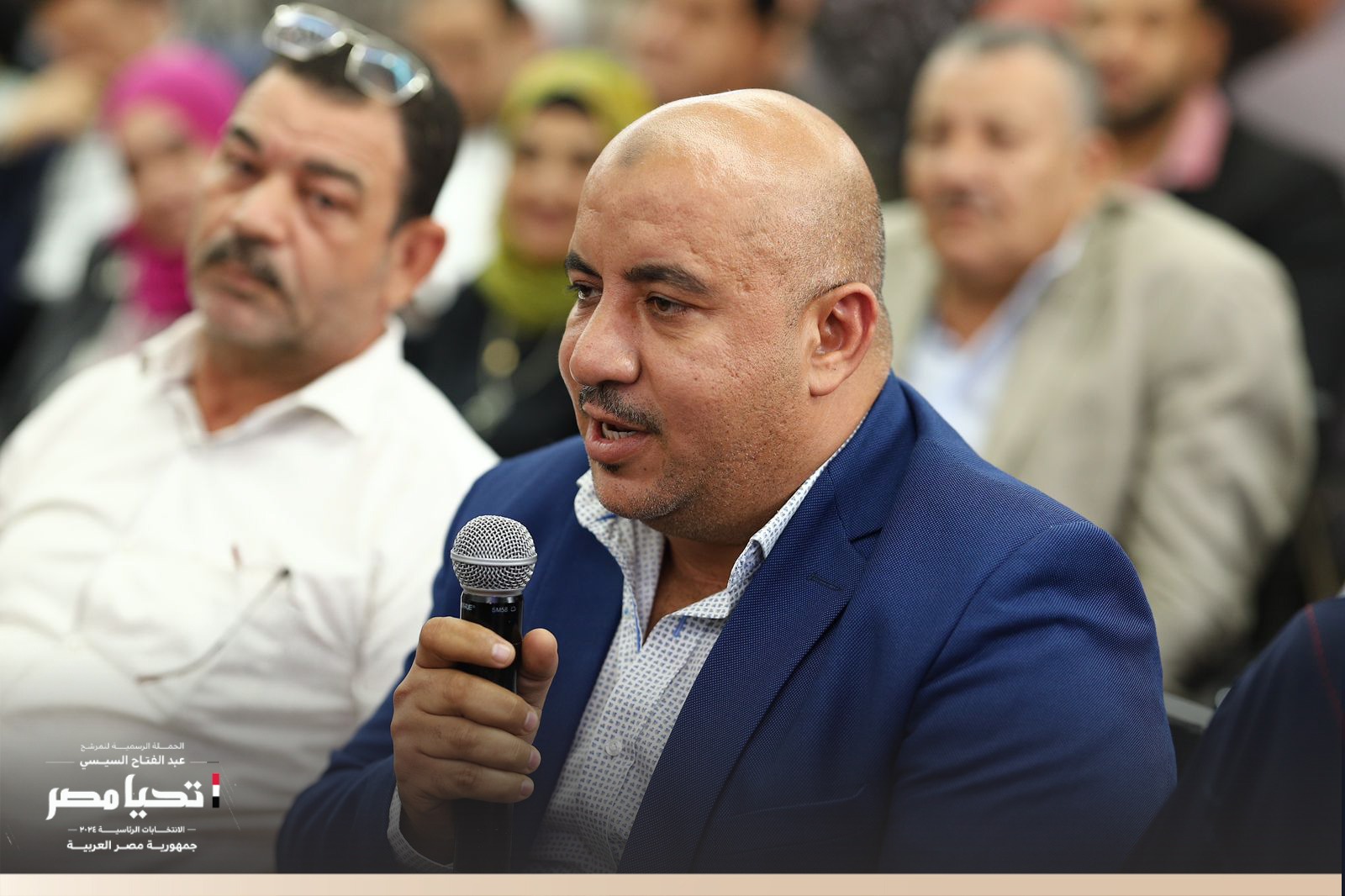 الحملة الرسمية للمرشح عبد الفتاح السيسي تستقبل وفدًا من النقابة العامة لعمال النقل البري (7)
