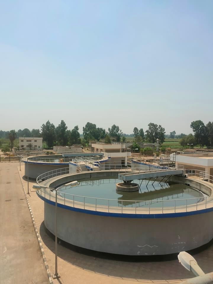 محطة معالجة المياة بقرية نهطاي