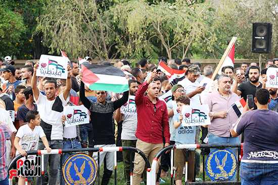 تظاهرات مستقبل وطن دعما لفلسطين  (3)