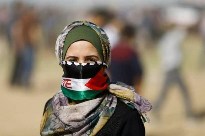 نضال المرأة الفلسطينية
