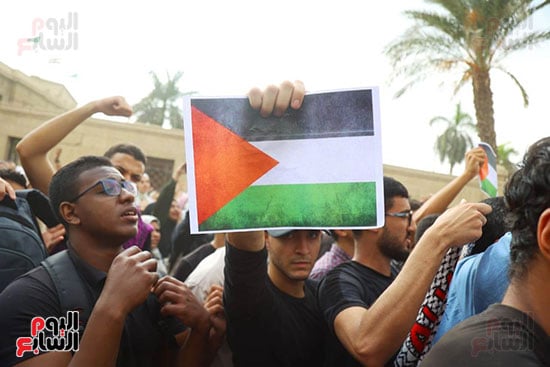 مظاهرات التضامن مع فلسطين (14)