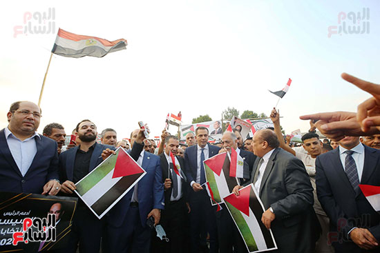 تظاهرات مستقبل وطن دعما لفلسطين  (1)