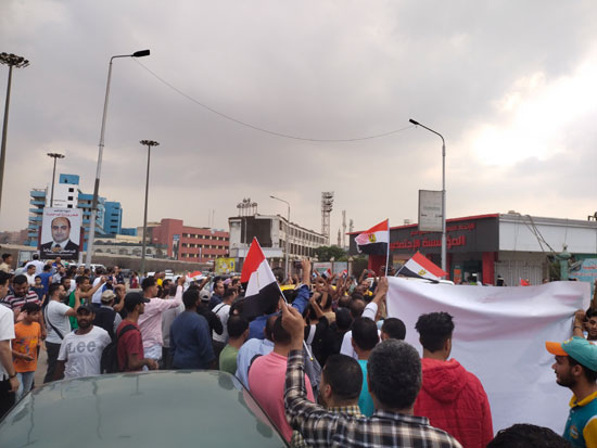 إنطلاق مسيرة كبري بميدان المؤسسة بشبرا الخيمة (5)