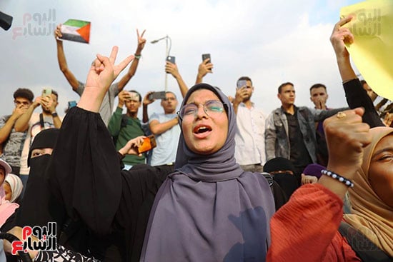 مظاهرات التضامن مع فلسطين (5)