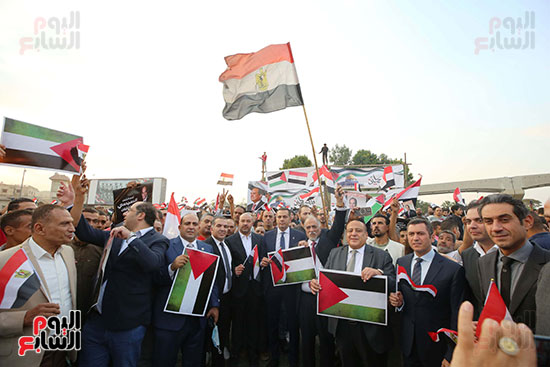 تظاهرات مستقبل وطن دعما لفلسطين  (28)