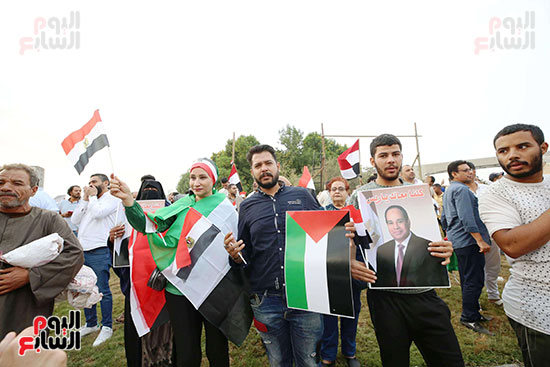 تظاهرات مستقبل وطن دعما لفلسطين  (24)