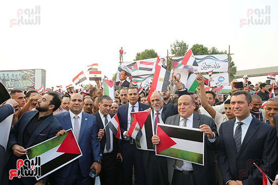 تظاهرات مستقبل وطن دعما لفلسطين  (25)