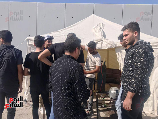 من-أمام-معبر----رفح من-أمام-معبر----رفح