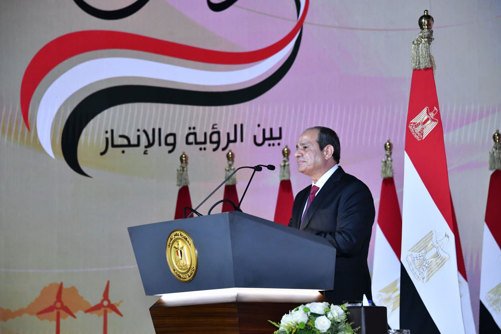 الرئيس السيسي يدعو المواطنين للمشاركة بالانتخابات