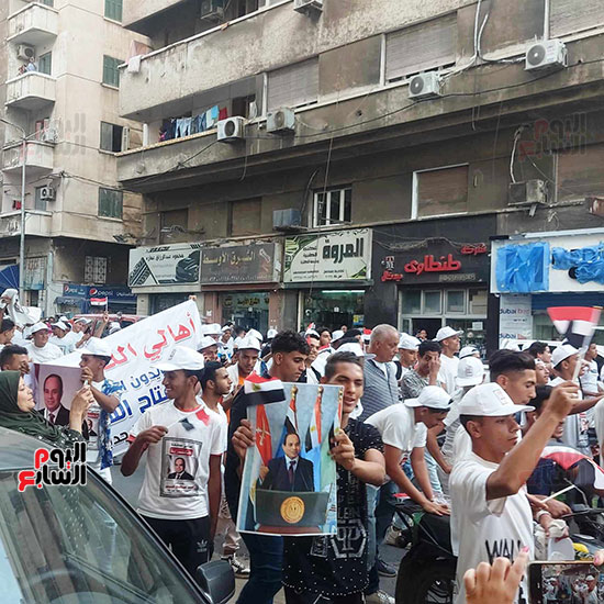 مسيرة-للقبائل-العربية-تصل-ميدان-القائد-إبراهيم--(6)