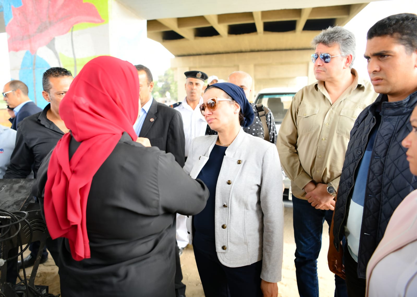 وزيرة البيئة فى زيارة ميدانية لمحافظة الشرقية (4)