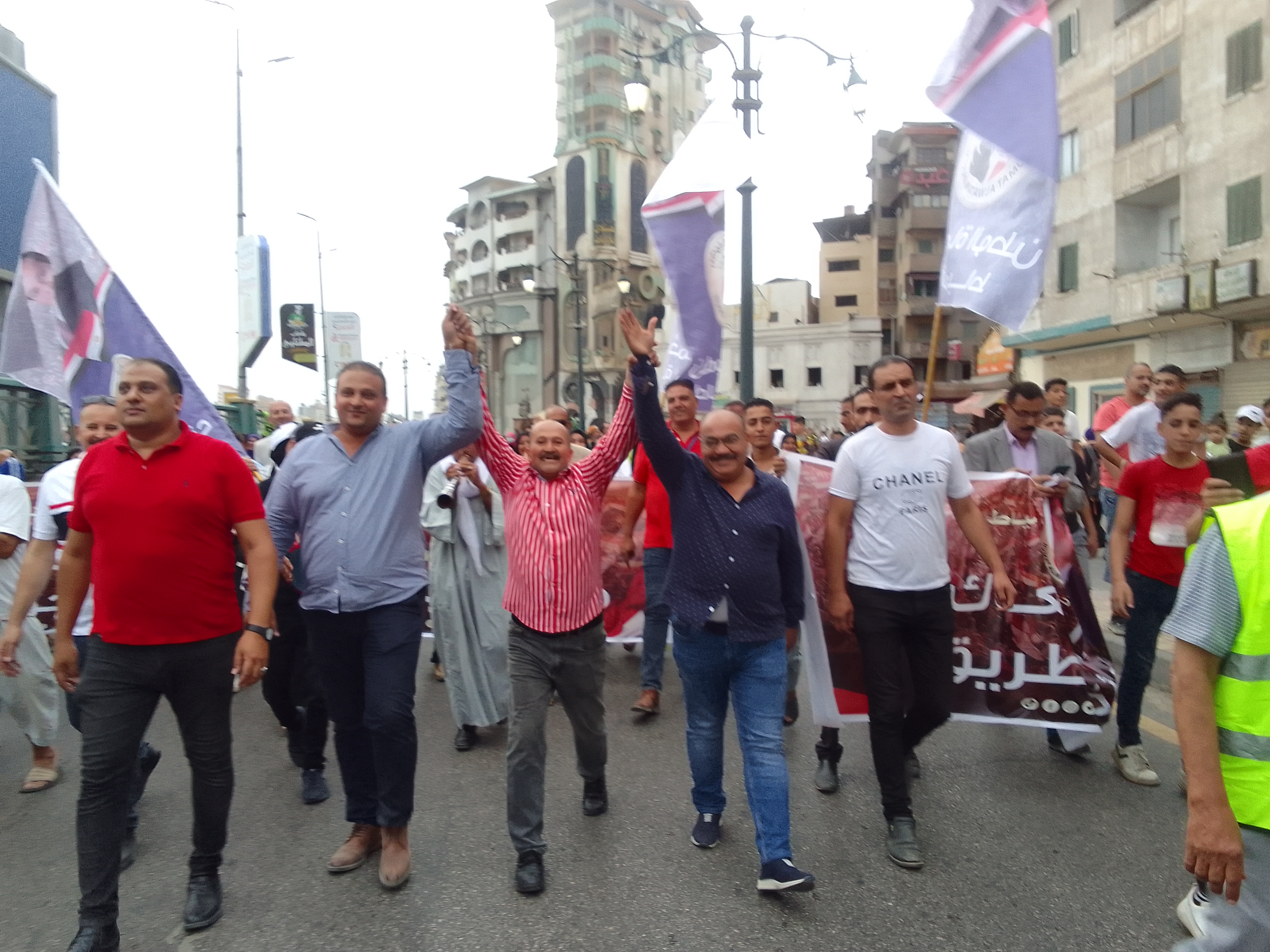 مسيرات دعم وتأييد للرئيس عبد الفتاح السيسي (4)