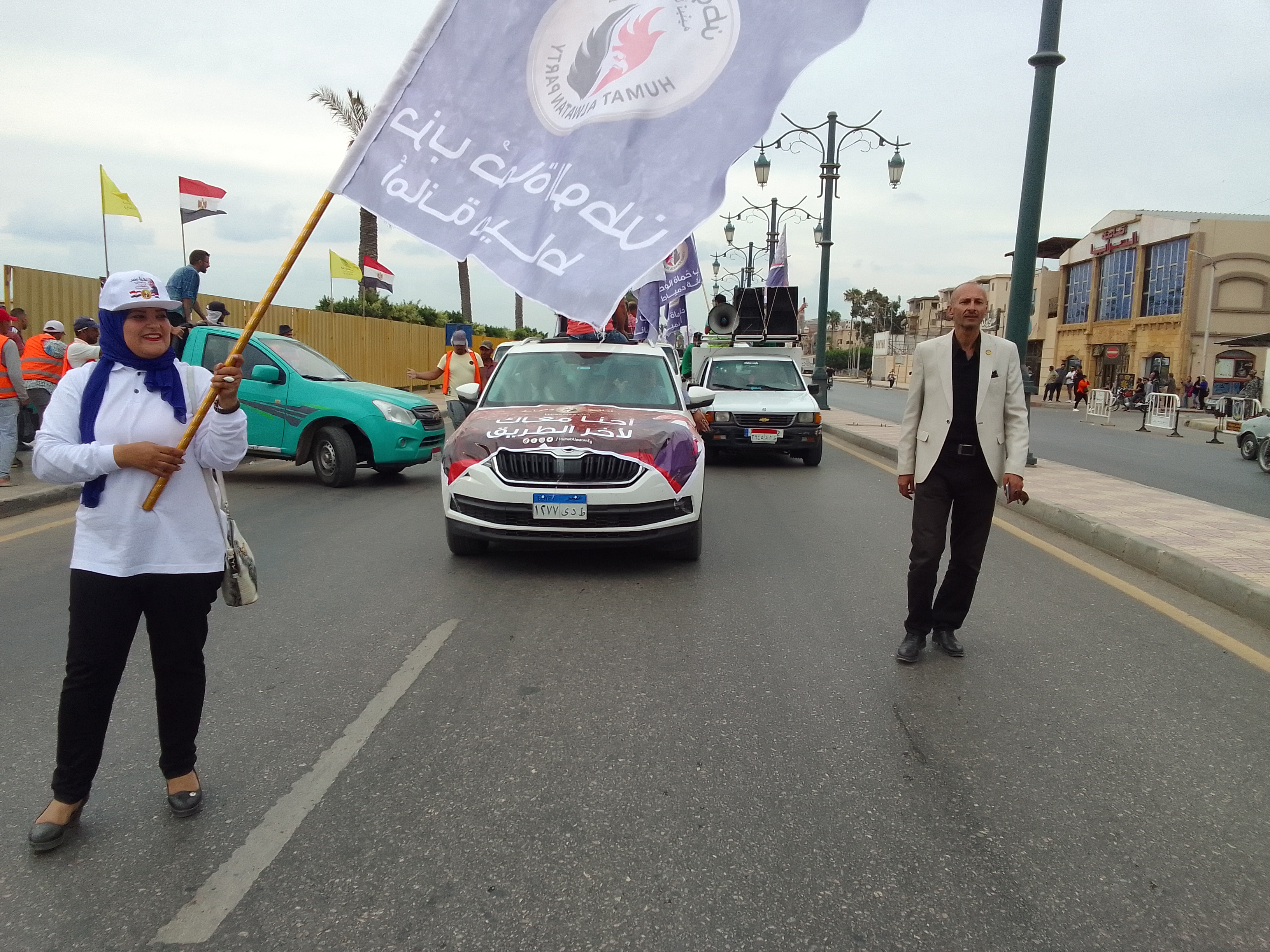 مسيرات دعم وتأييد للرئيس عبد الفتاح السيسي (9)