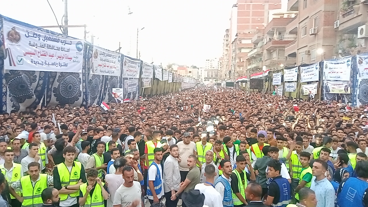 احتفالات حاشدة بالمنوفية بذكرى نصر أكتوبر  (2)