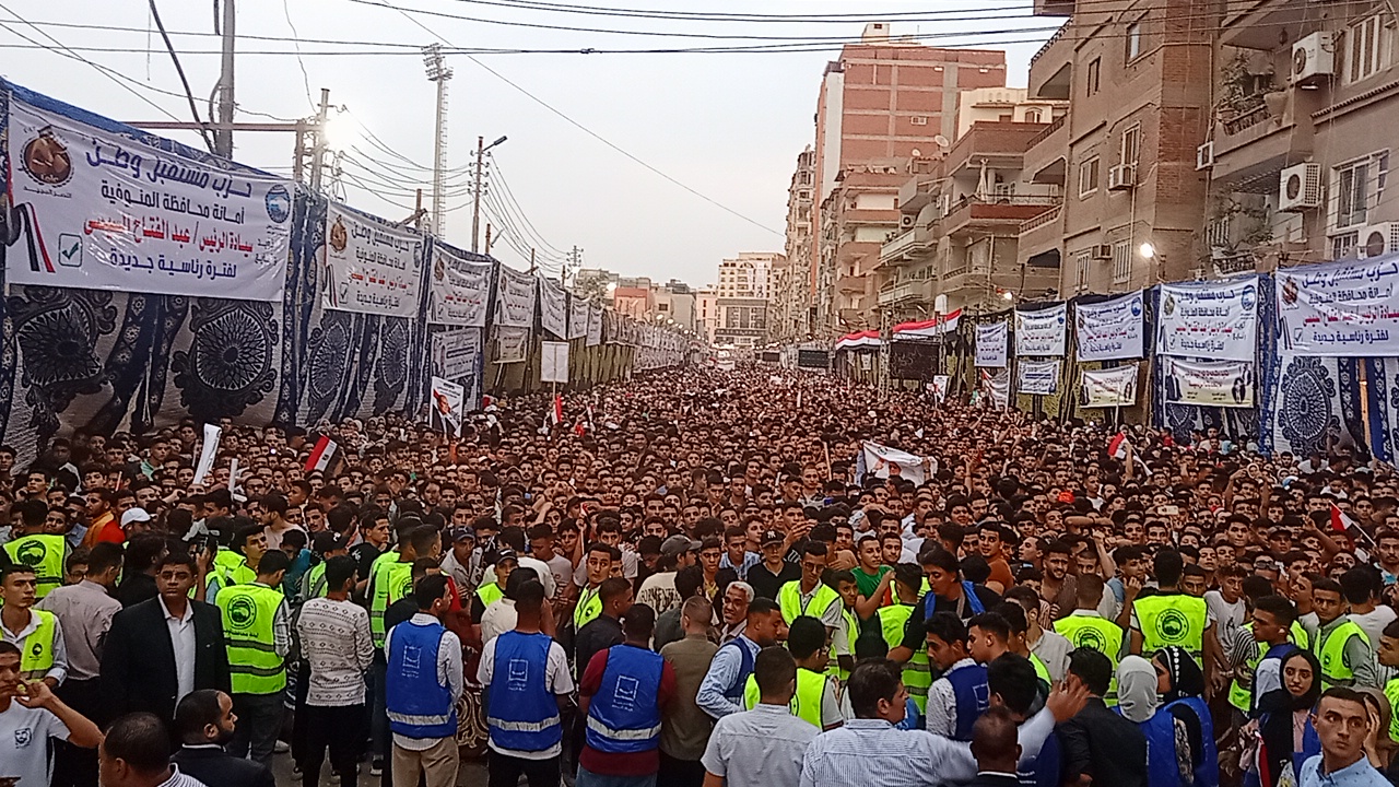 احتفالات حاشدة بالمنوفية بذكرى نصر أكتوبر  (4)