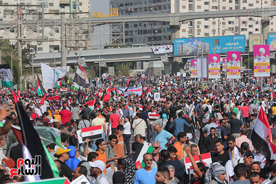 مسيرة المنصة لدعم فلسطين  (16)