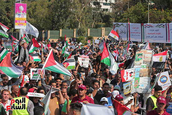 مسيرة المنصة لدعم فلسطين  (21)