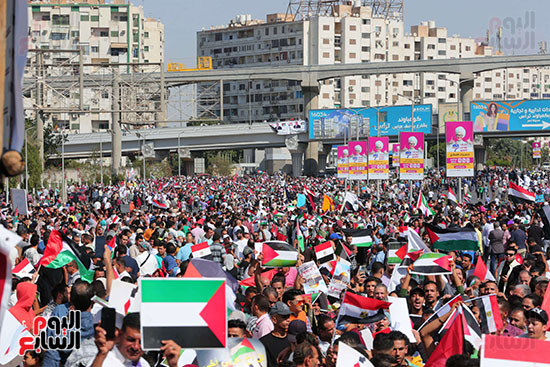 مسيرات المنصة للتضامن مع فلسطين  (4)