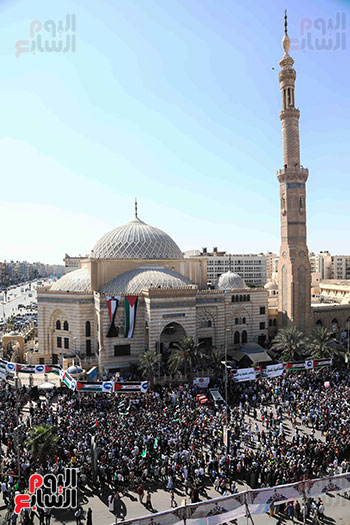 مظاهرات-فلسطين-من-مسجد-الحصري---تصوير-محمد-الحصري-2