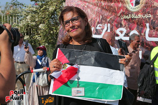 مسيرة المنصة لدعم فلسطين  (14)