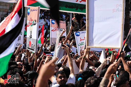 مظاهرات-فلسطين-من-مسجد-الحصري---تصوير-محمد-الحصري-13