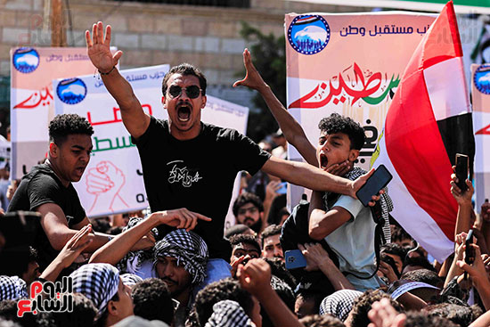 مظاهرات-فلسطين-من-مسجد-الحصري---تصوير-محمد-الحصري-20