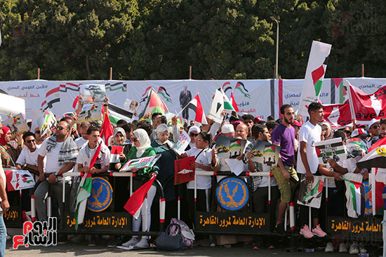 مسيرات المنصة للتضامن مع فلسطين  (15)