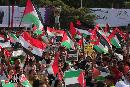 مسيرة المنصة لدعم فلسطين  (20)