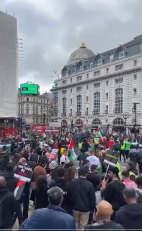 آلالاف المتظاهرين في شوارع لندن