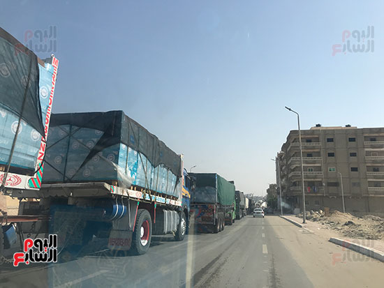 وصول-أكبر-شحنة-مياه-للعريش-في-طريقها-لقطاع-غزة وصول-أكبر-شحنة-مياه-للعريش-في-طريقها-لقطاع-غزة