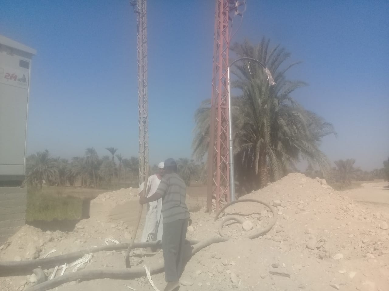 وحدة كهرباء محولات كهرباء الحليلية التابعة لقرية الحلة