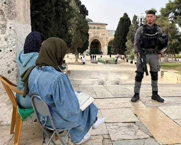 تداول صور تدل على شجاعة الفلسطينيون