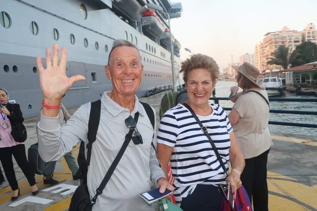 وصول السائحون إلى ميناء بورسعيد السياحى 3