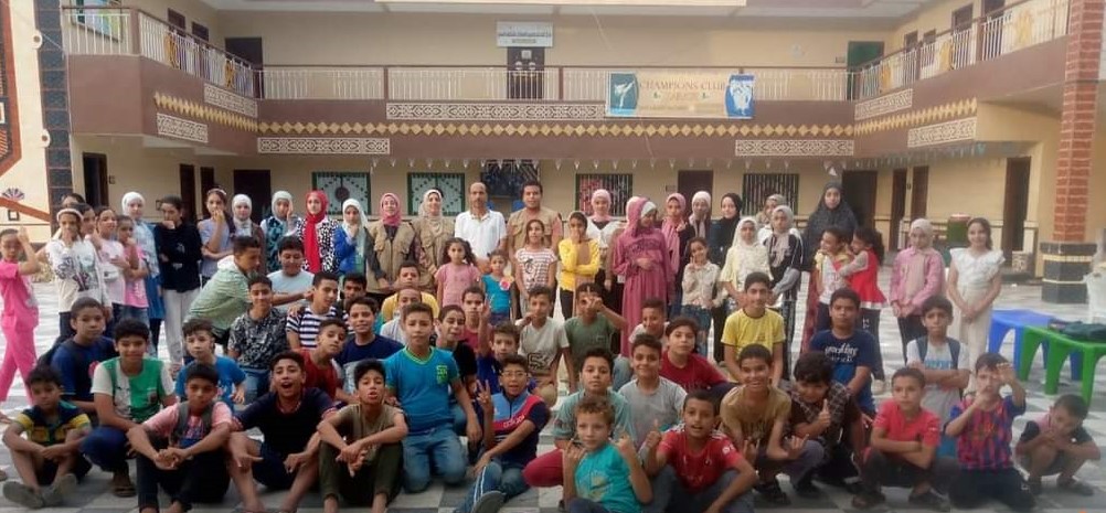 المشاركون في معسكرات مديرية شباب كفر الشيخ