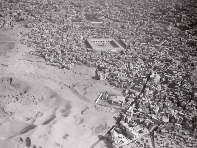 منظر جوى للقاهرة 1922