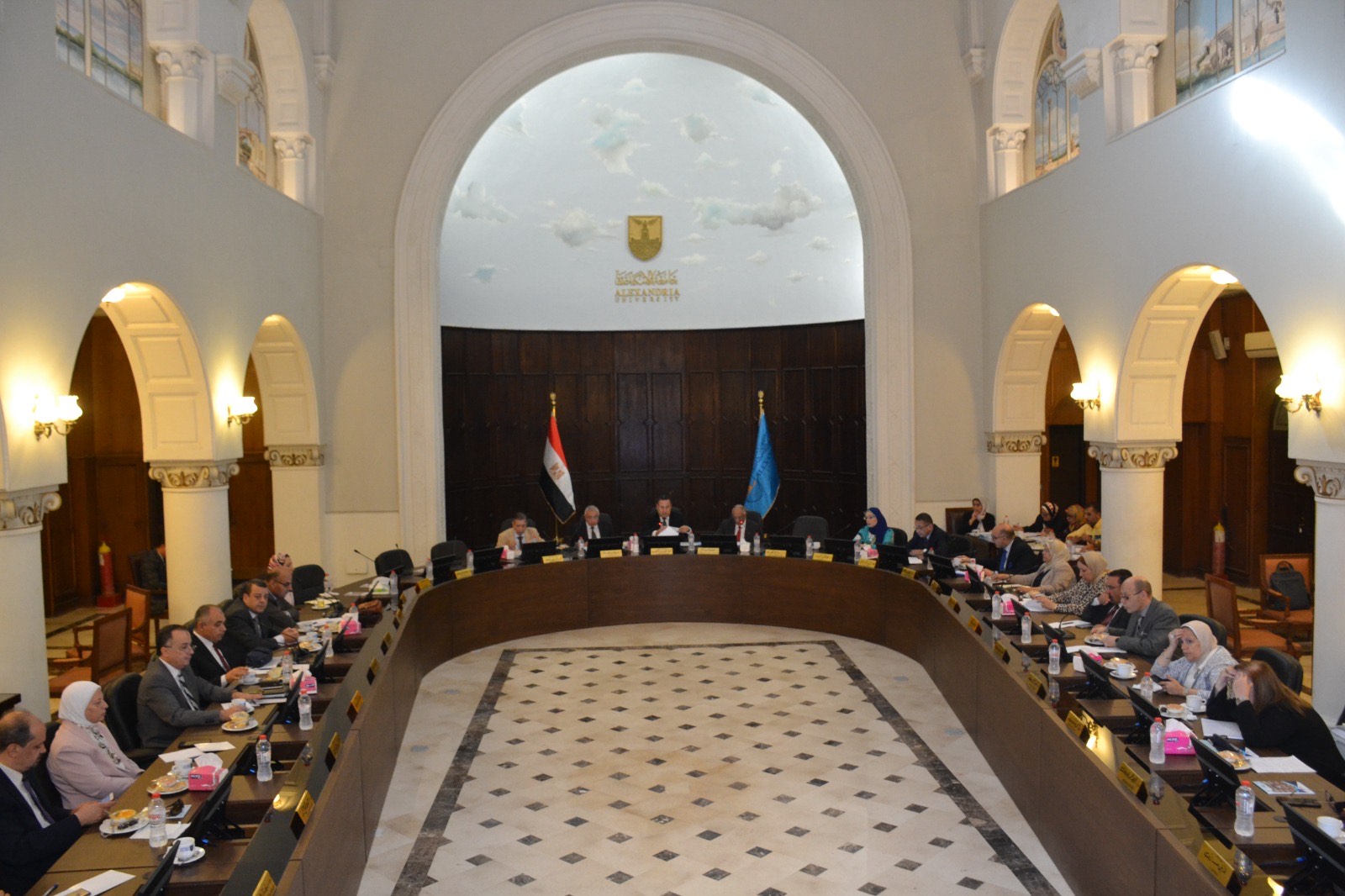 جامعة الإسكندرية تكشف الخطة الإستراتيجية للعام الجامعى الجديد (2)