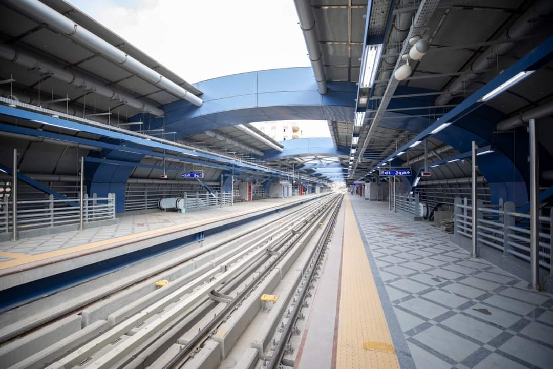محطة مترو القومية تستعد لاستقبال الركاب خلال أيام