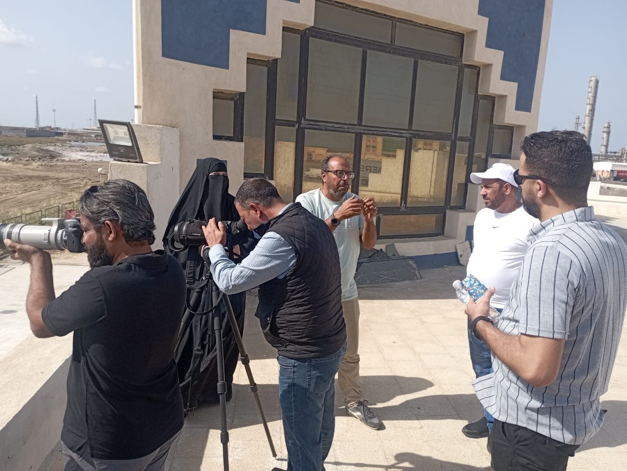 اليونسكو يزور محمية اشتوم الجميل ببورسعيد