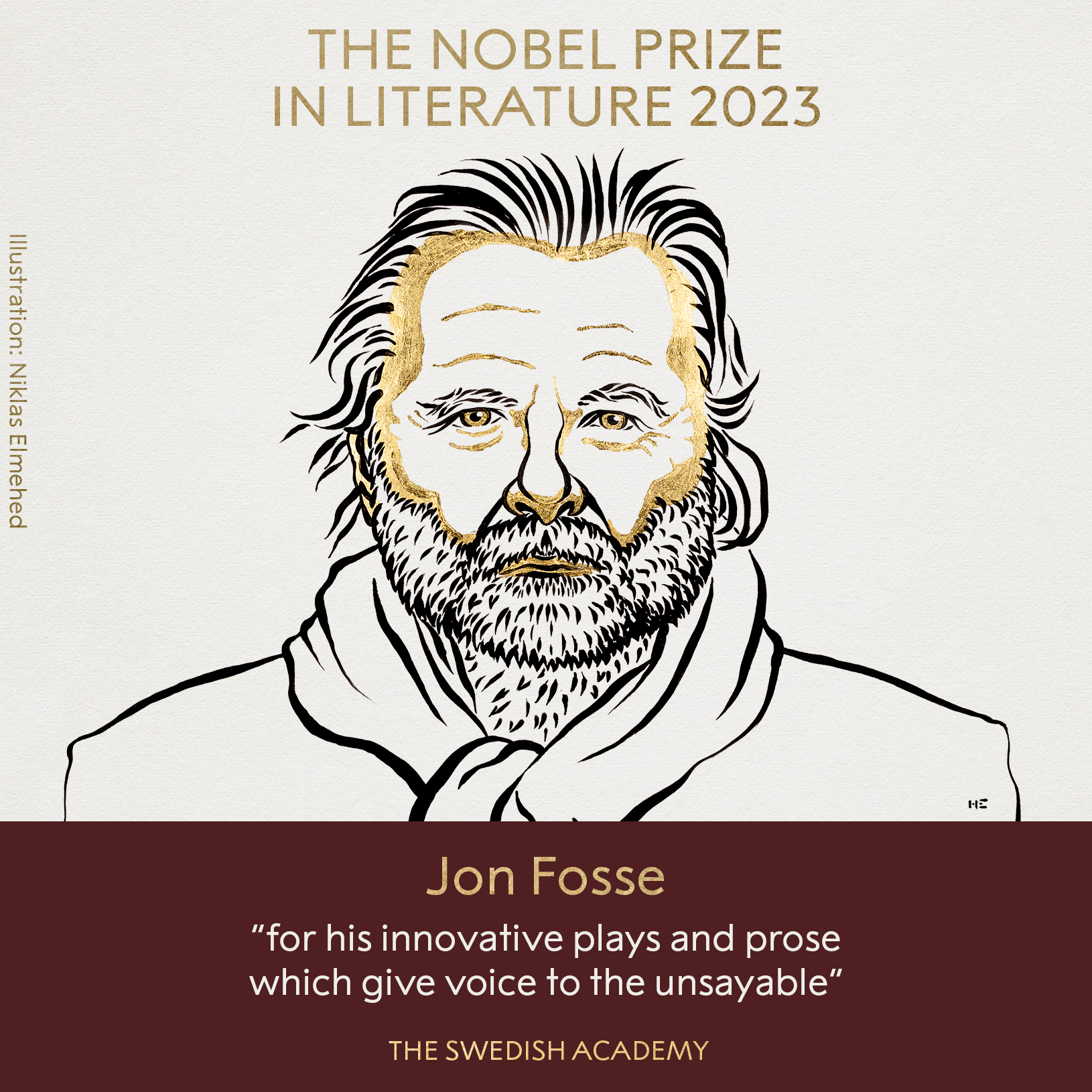 جون فوس الفائز بجائزة نوبل للأدب 2023