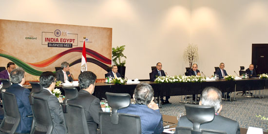 اجتماع رئيس الوزراء مع ممثلي شركات هندية (9)