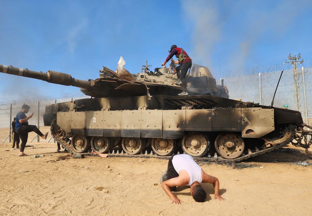 أسر دبابة اسرائيلية