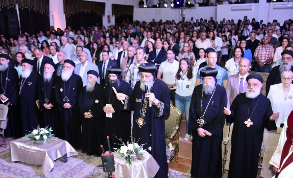  الاحتفال بمرور 50 عام علي تأسيس كنيسة العذراء بالإسكندرية (1)
