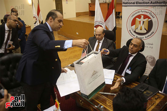  المستشار محمود فوزى الممثل القانونى، للمرشح الرئاسي عبد الفتاح السيسي (8)