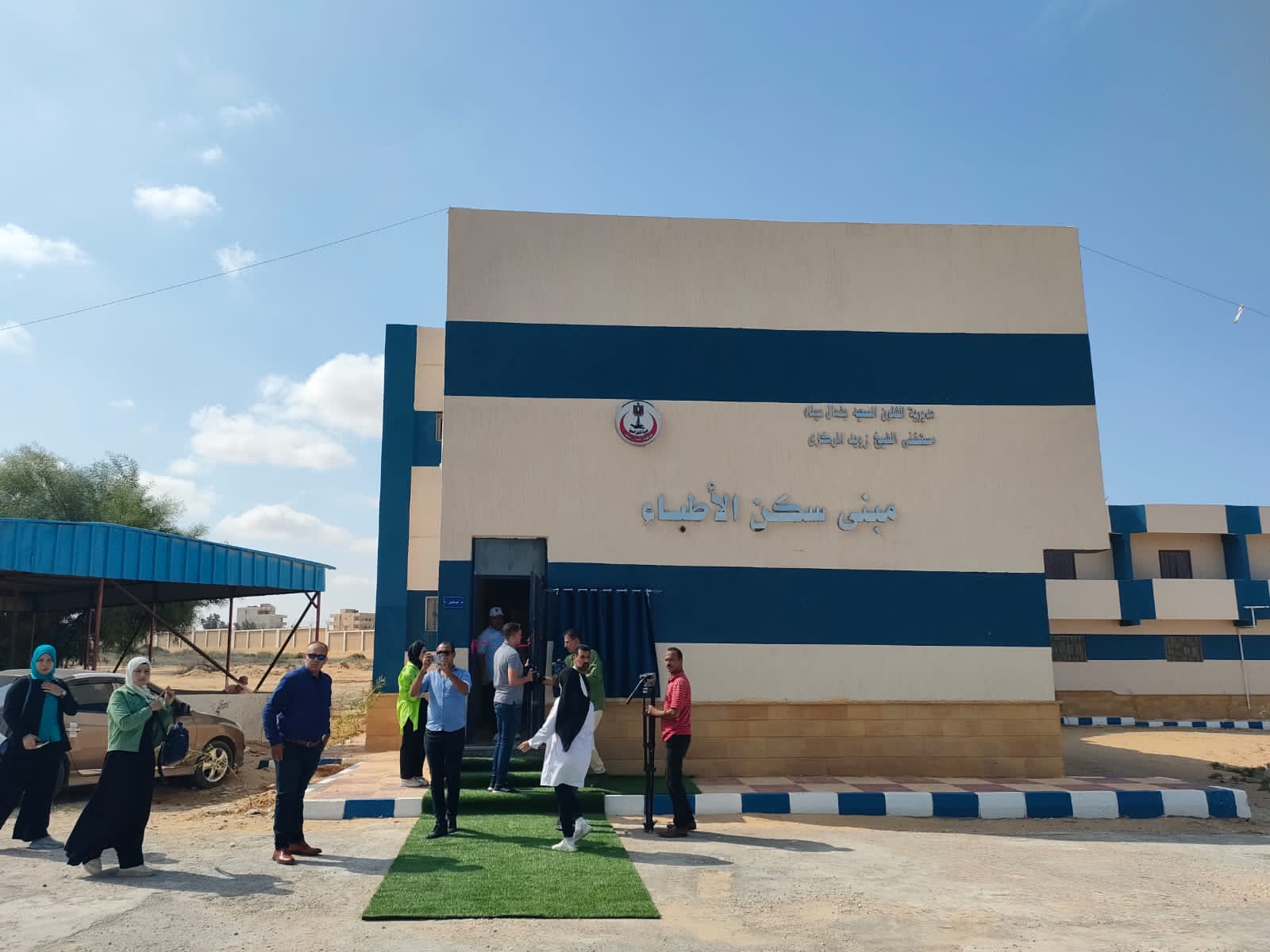 محافظ شمال سيناء يفتتح عدة مشروعات خدمية في مركز ومدينة الشيخ زويد (3)